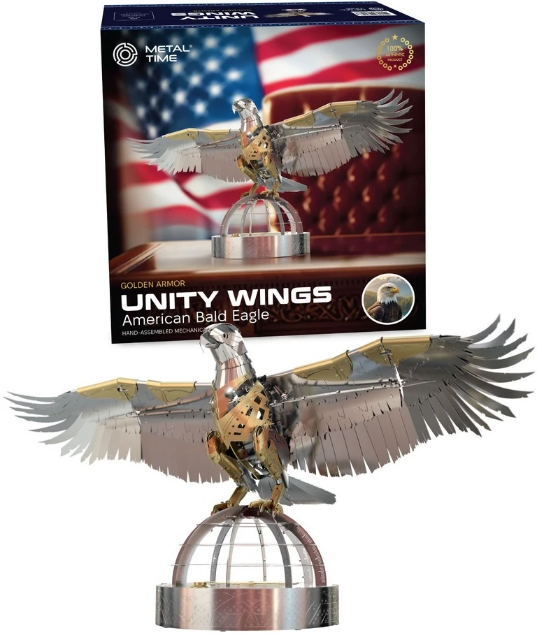 Металевий конструктор Metal Time Unity Wings Golden Armor (MT101GA/READY)
